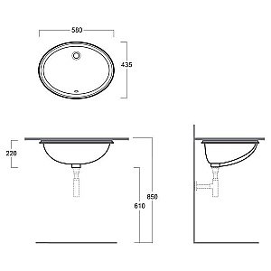 Раковина SIMAS Top e lavabi d'arredo S53 58 купить в интернет-магазине Sanbest